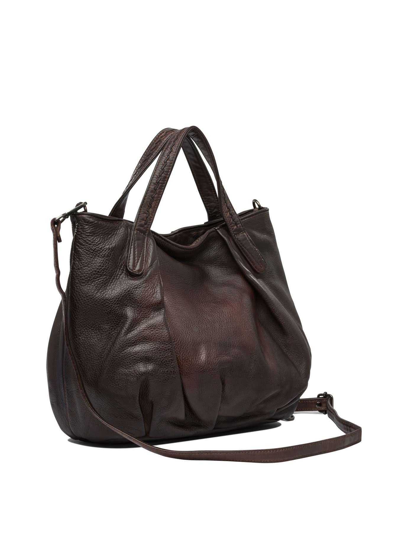GIANCARLO NEVOLA 100% Leather Shoulder Handbag