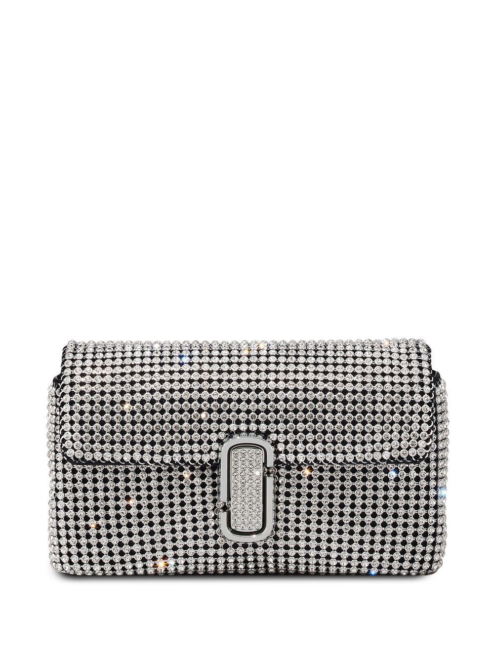 MARC JACOBS Rhinestone Mini Shoulder Handbag - 19X11X4 CM
