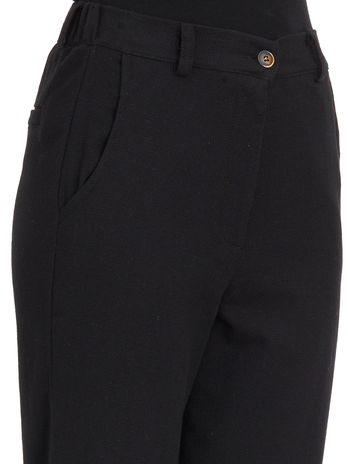 SANCTAMUERTE Cropped Straight-Leg Pants