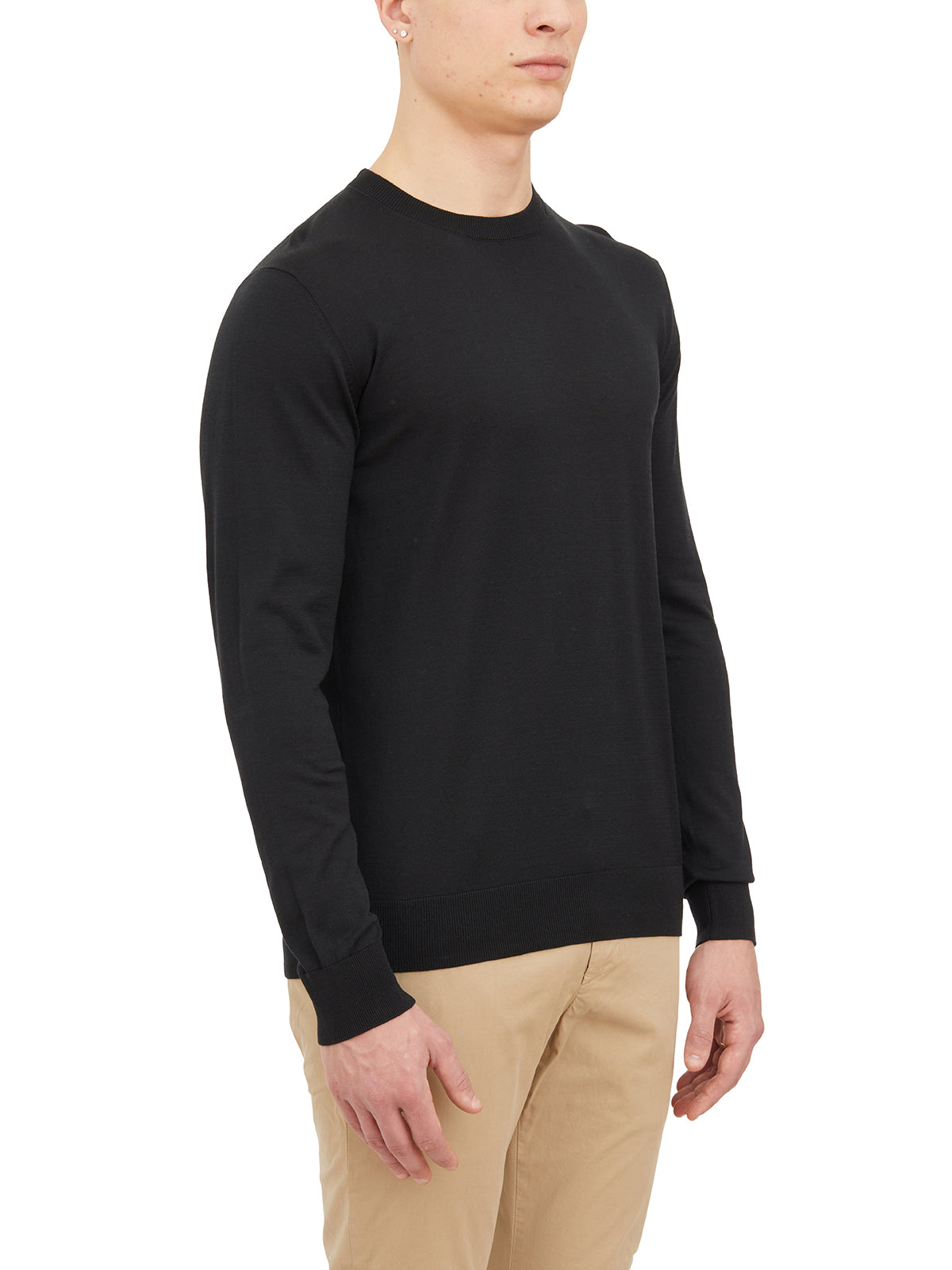 PAOLO PECORA Silk E Cotton Sweater - Medium Fit