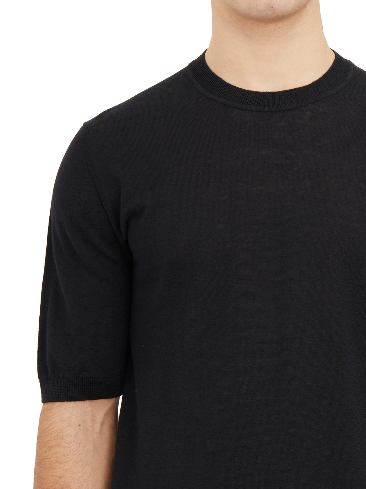 PAOLO PECORA Men's Classic Round Neck T-Shirt Size 48