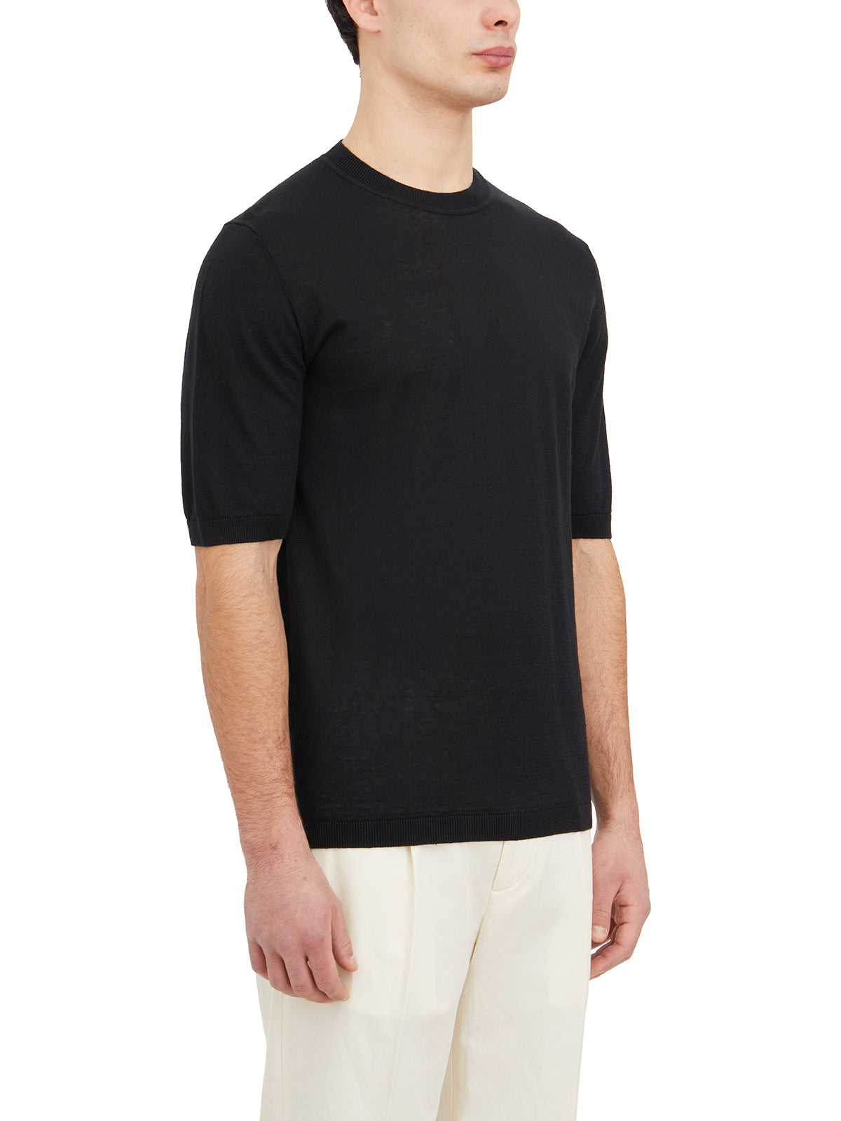 PAOLO PECORA Men's Classic Round Neck T-Shirt Size 48