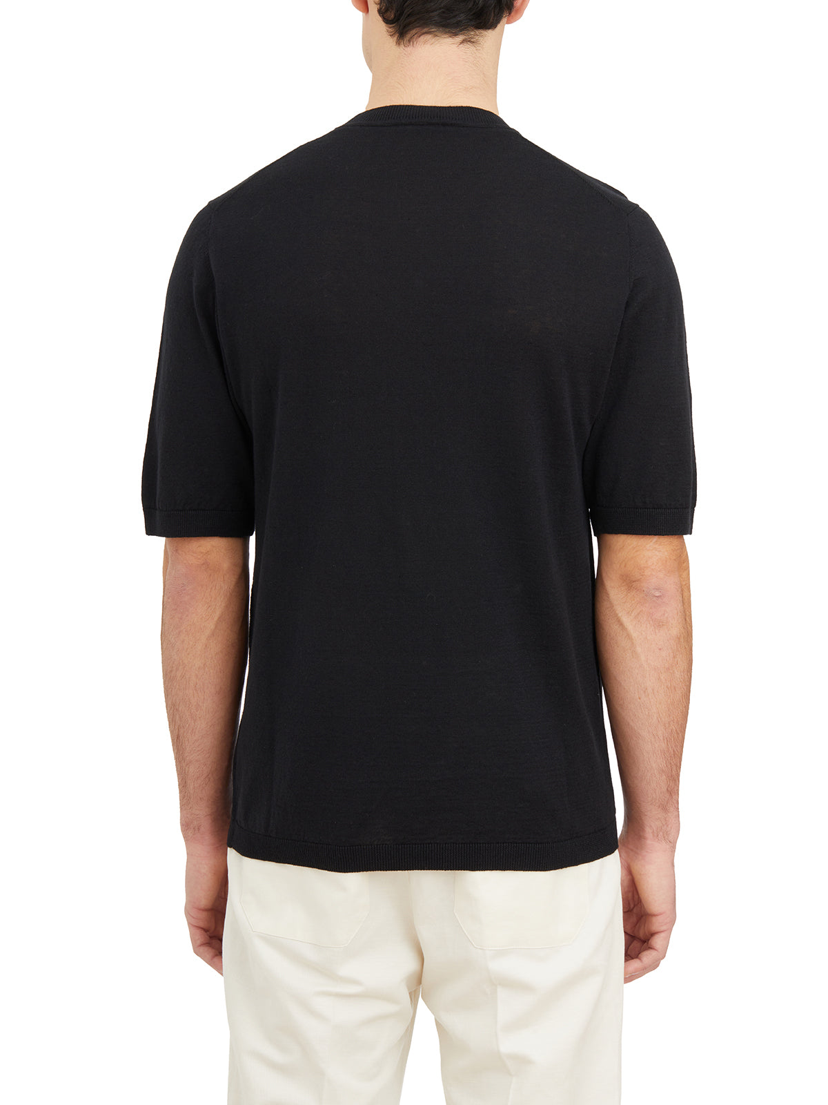 PAOLO PECORA Men's Classic Round Neck T-Shirt Size 48