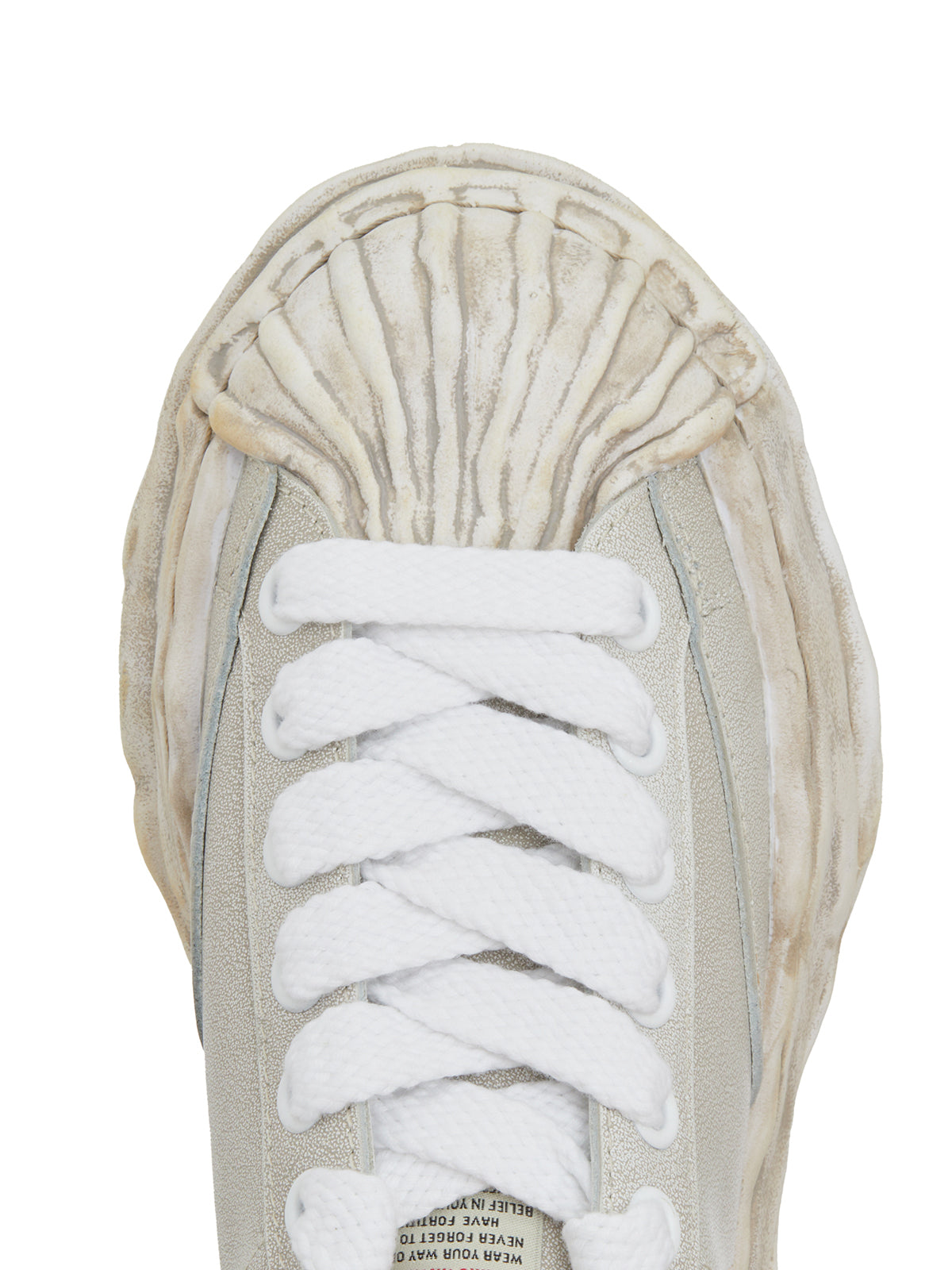 MAISON MIHARA YASUHIRO	 Vintage Leather Low-Top Sneaker for Men