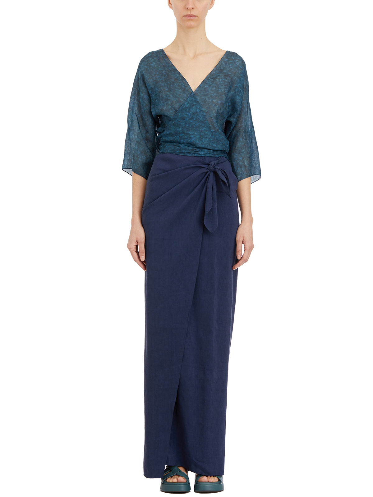 CORTANA Mini Wrap Skirt