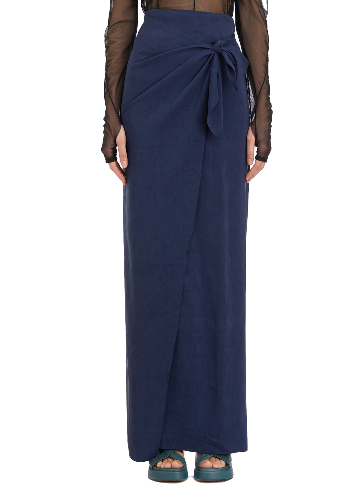 CORTANA Mini Wrap Skirt