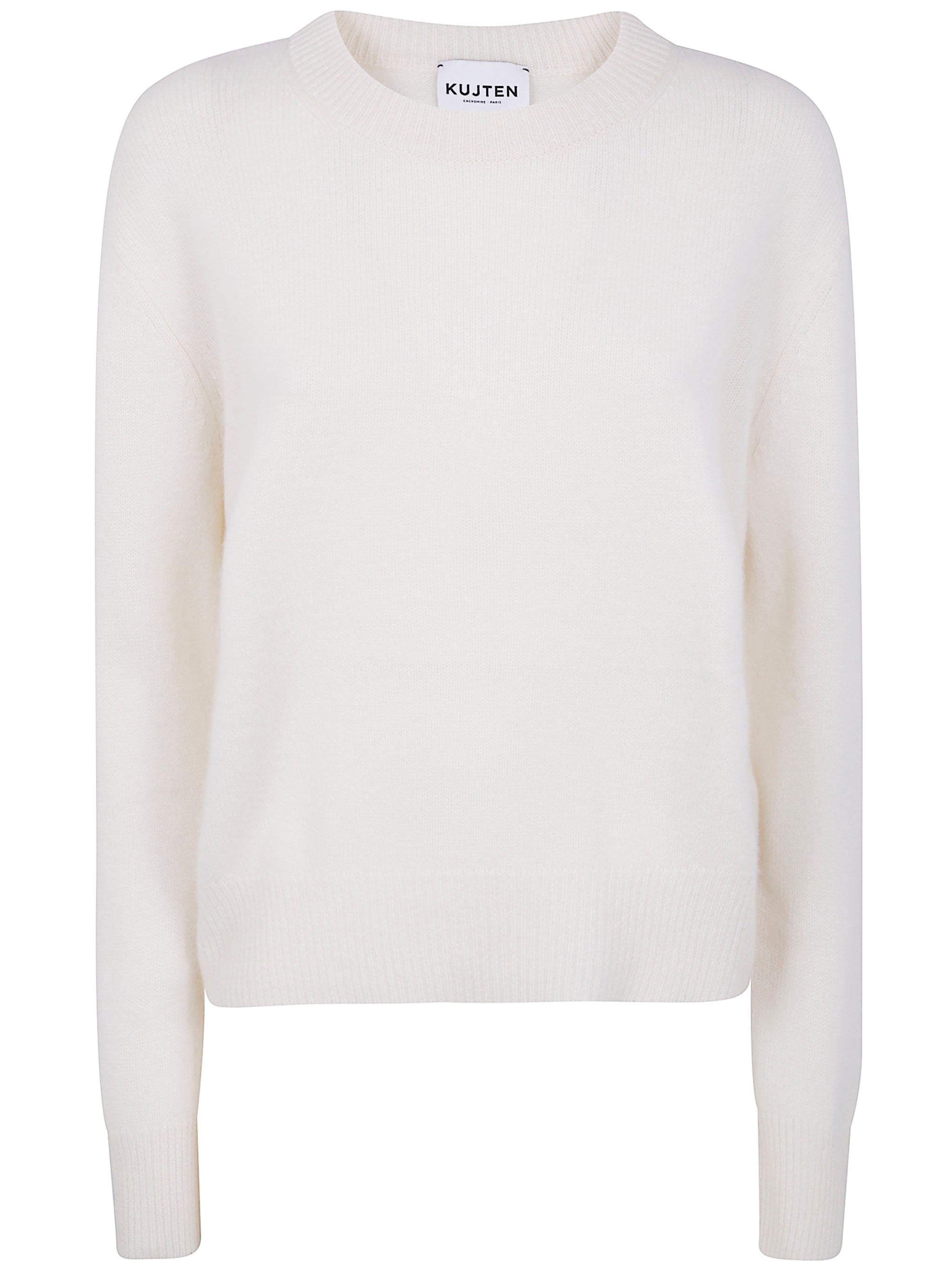 KUJTEN Round Neck Cashmere Sweater for Women