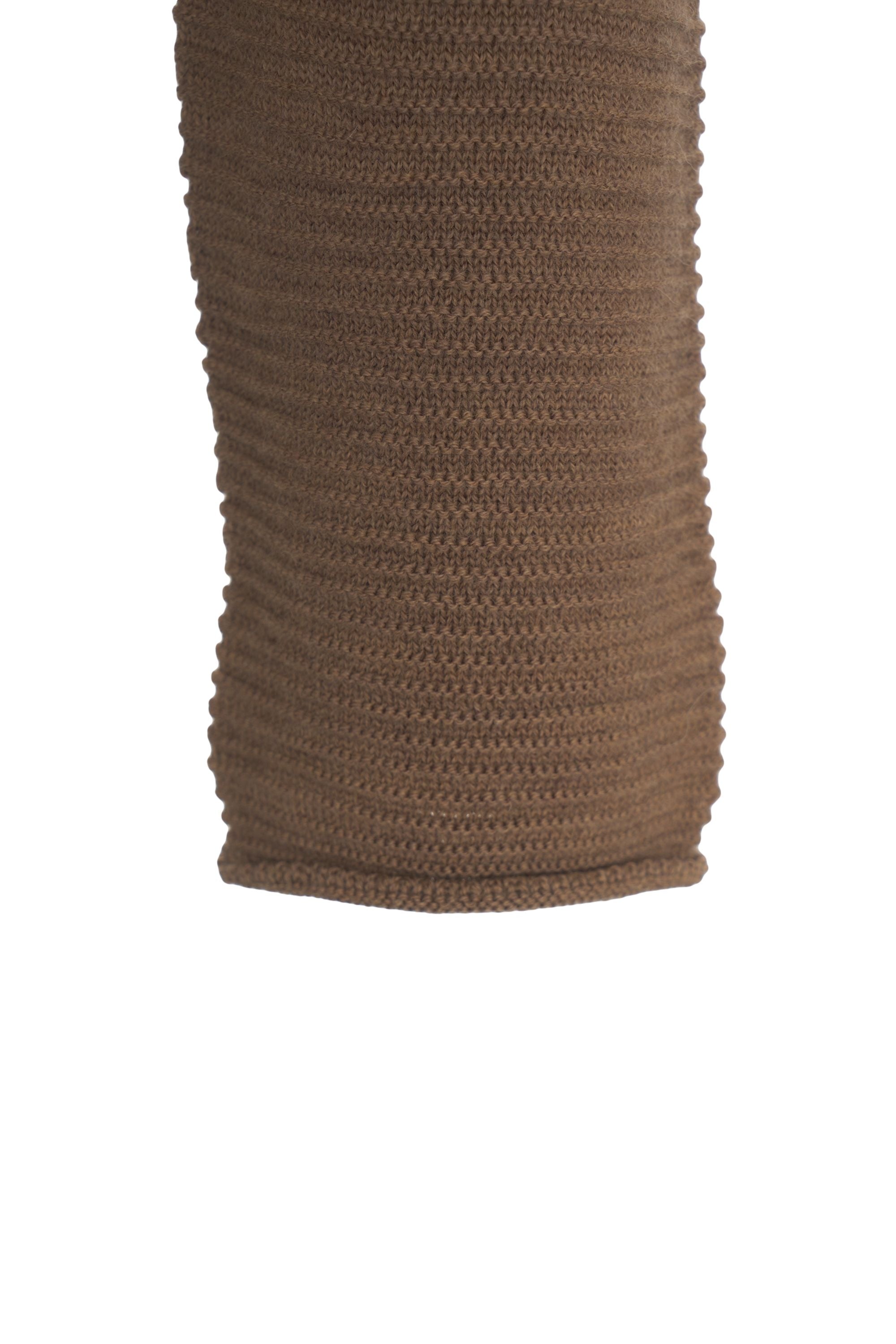 HANNES ROETHER Ribbed Crew Neck Sweater for Men