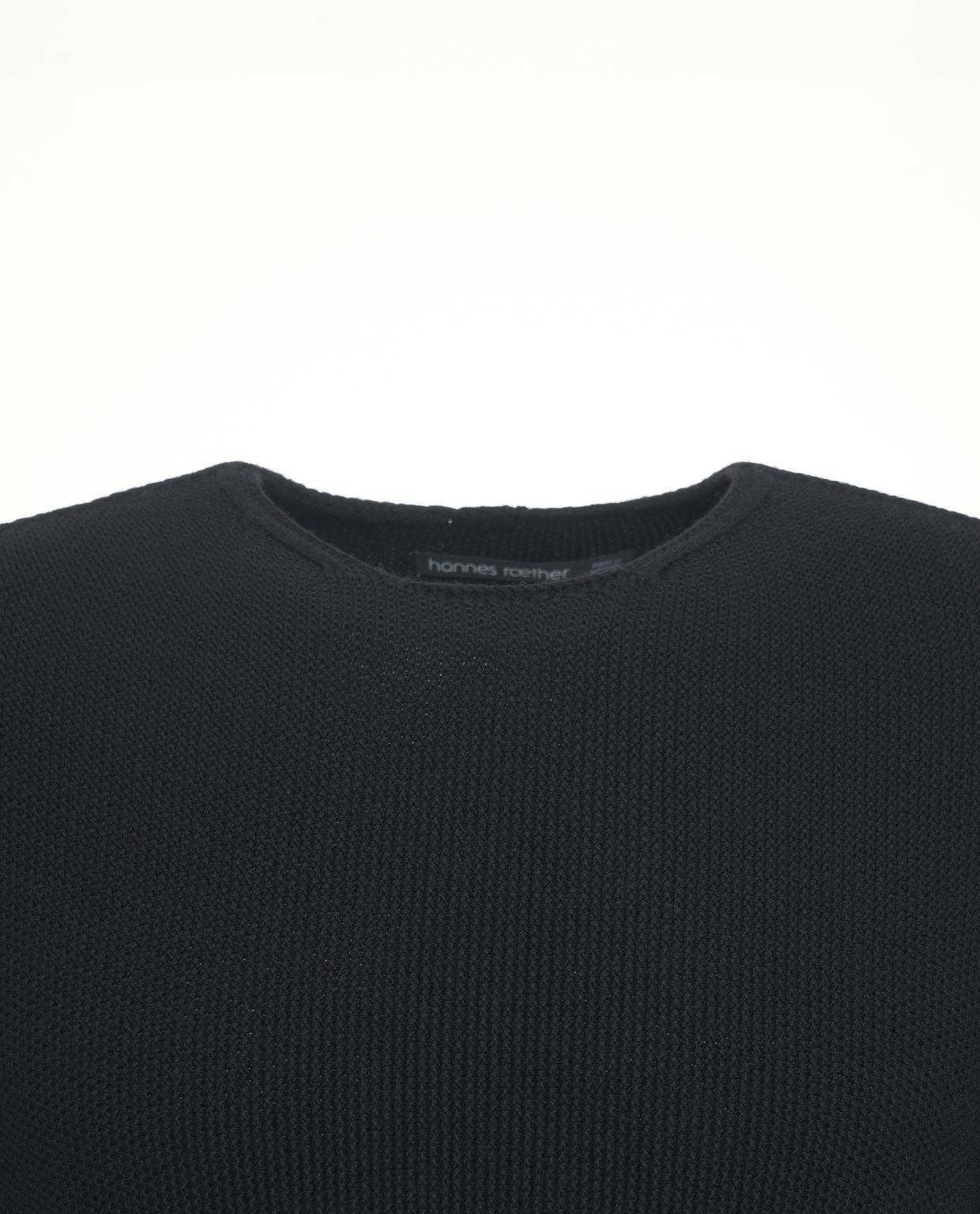 HANNES ROETHER Classic Round Neck Pullover Sweater for Men