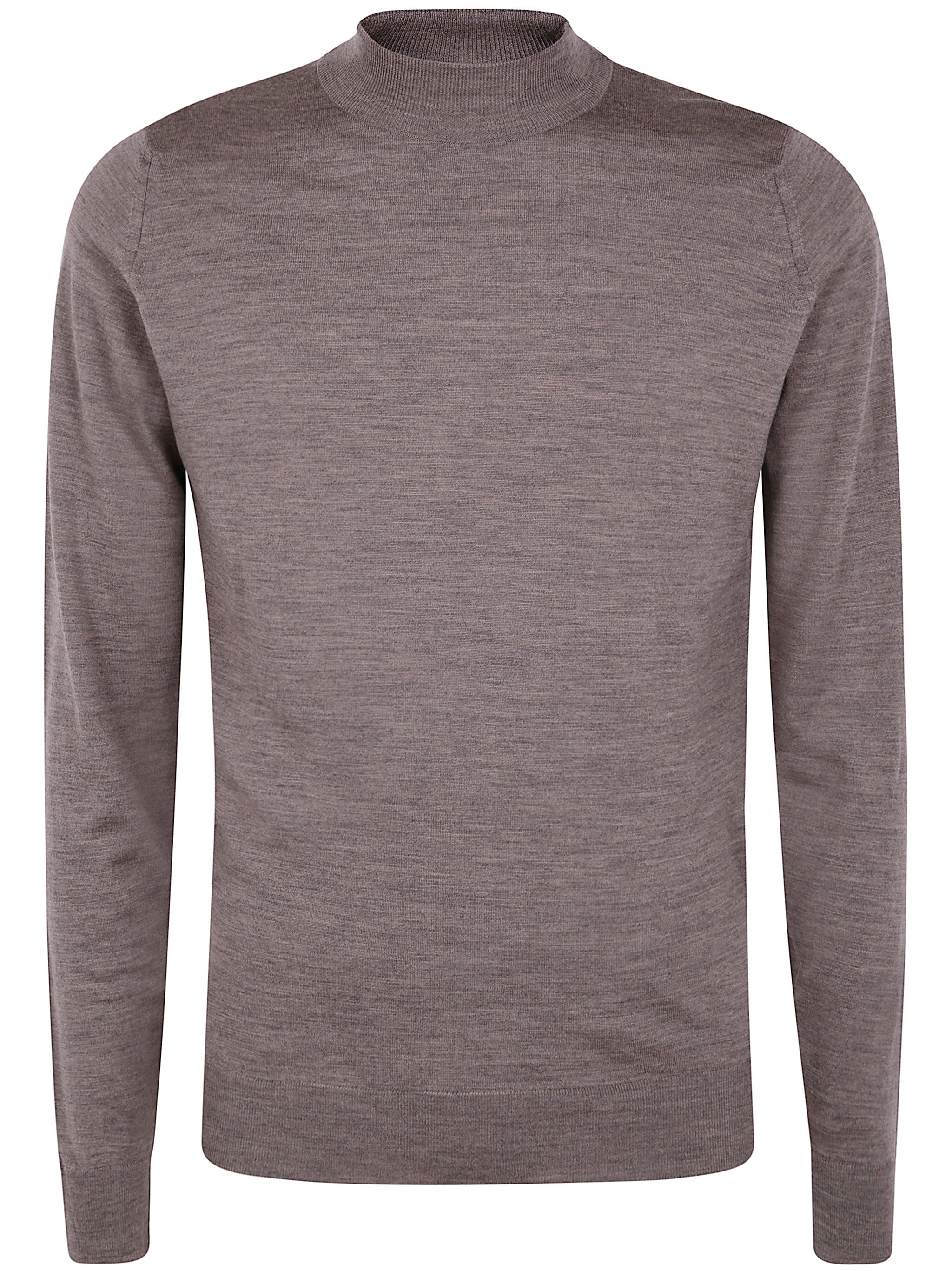 JOHN SMEDLEY Men's Mock Neck Sweater