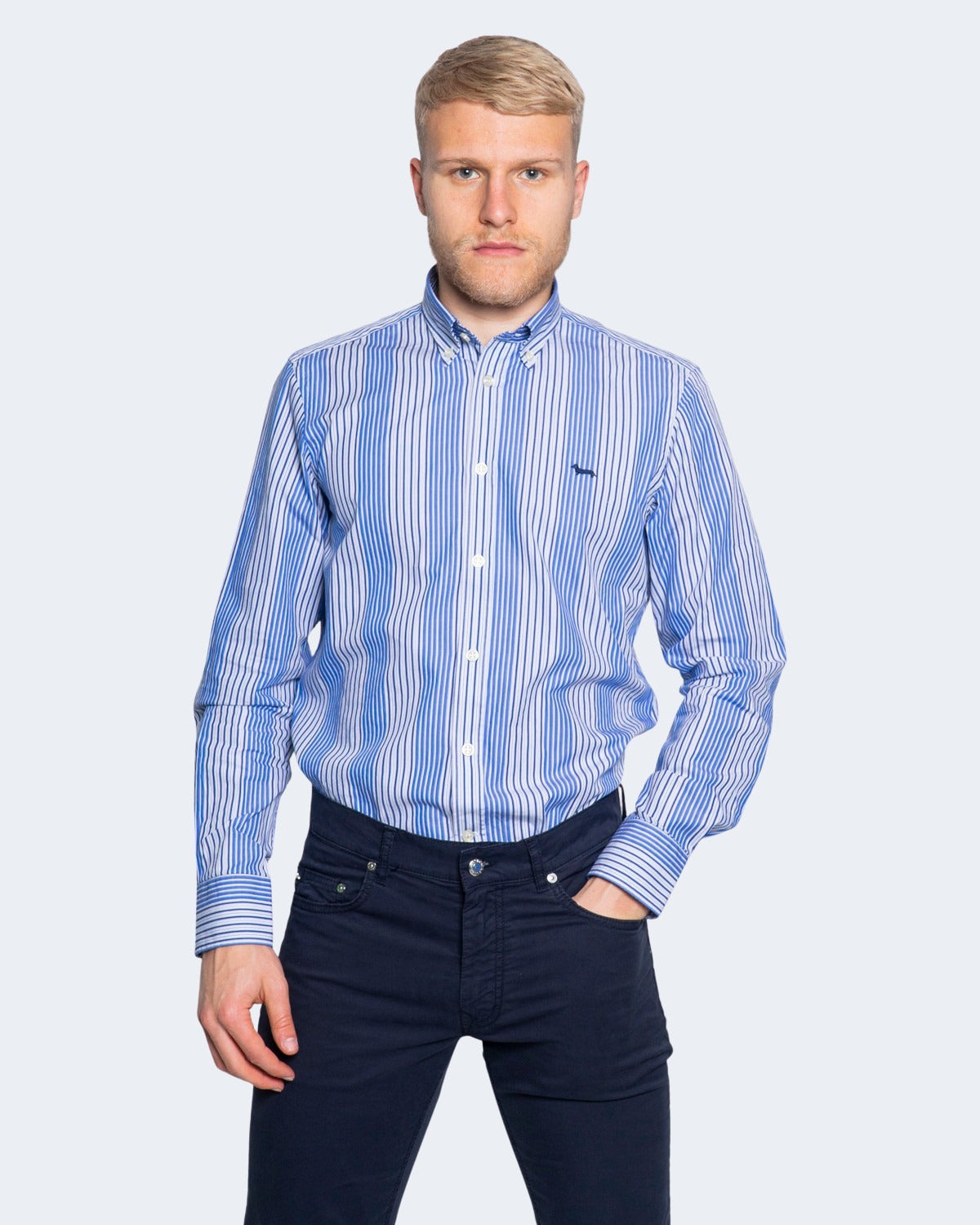 HARMONT & BLAINE Classic Cotton Shirt for Men - SS26