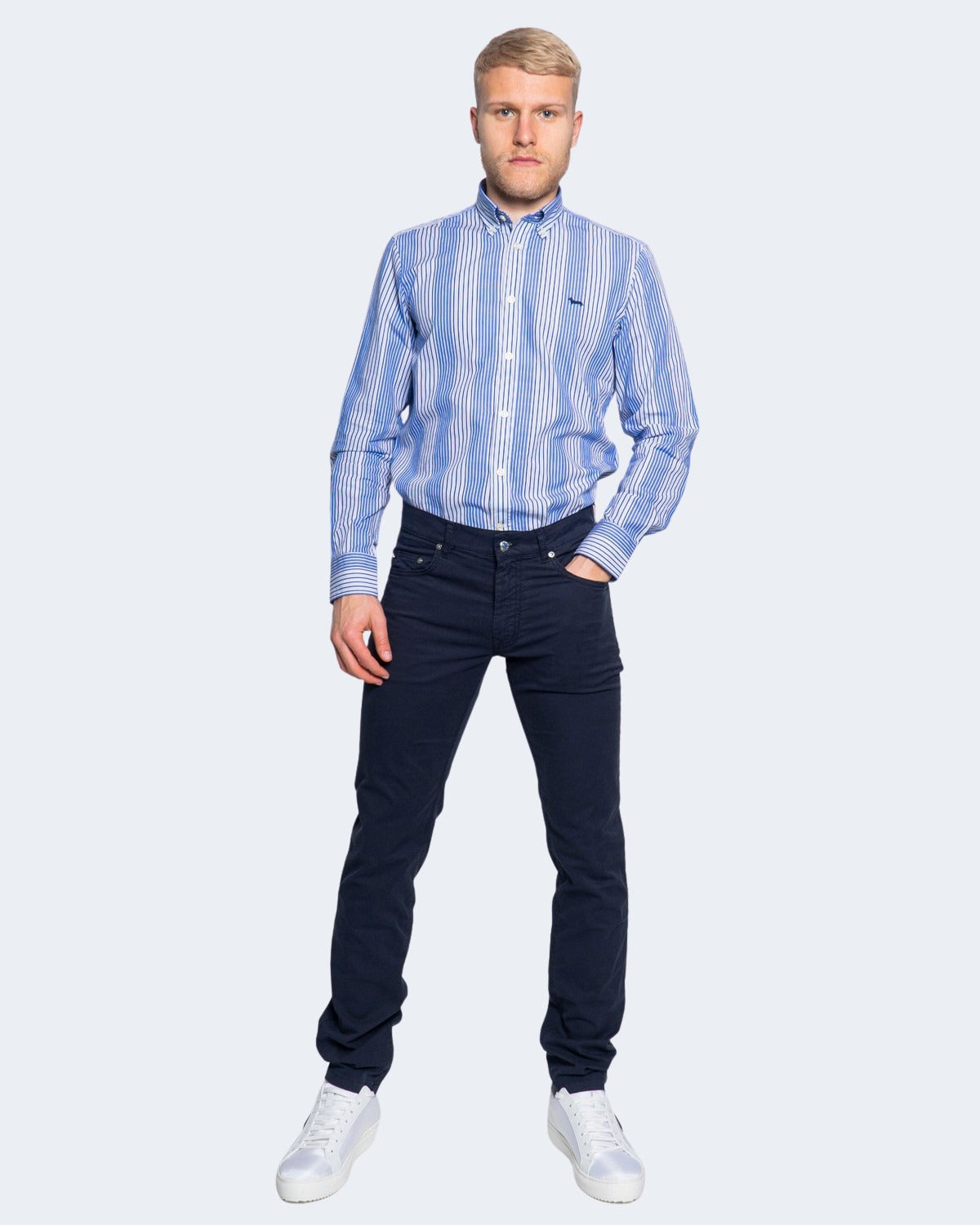 HARMONT & BLAINE Classic Cotton Shirt for Men - SS26