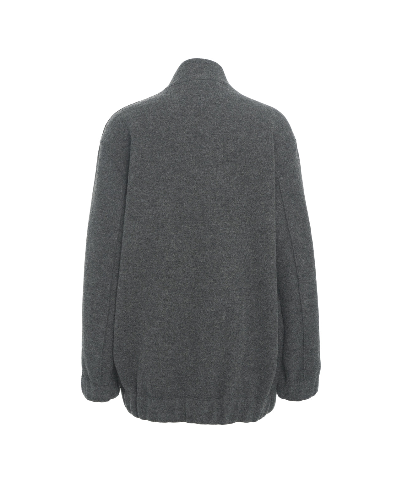 HARRIS WHARF LONDON Oversized Bomber Jacket in Luxurious Virgin Wool