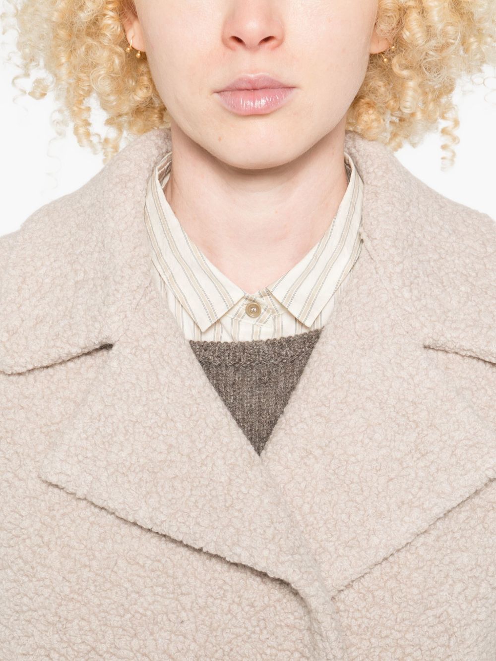 HARRIS WHARF LONDON Chic Wool Blend Jacket for Women - FW25