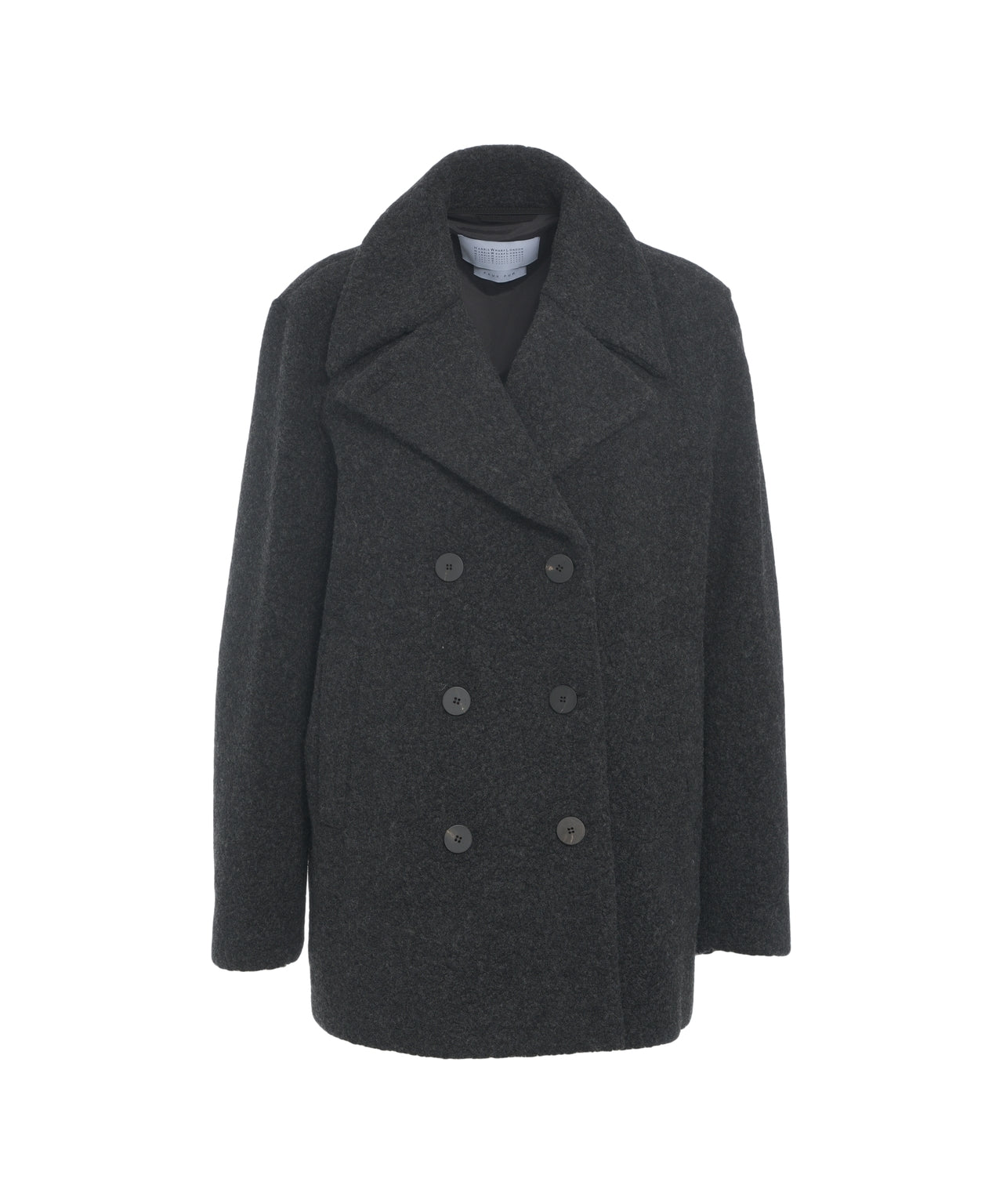 HARRIS WHARF LONDON Women's Bouclé Peacoat