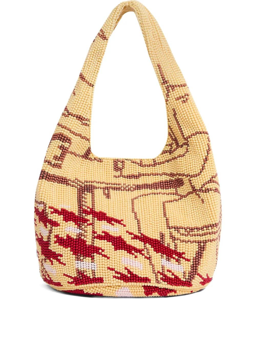 JW ANDERSON Shoulder Handbag with Beaded Design - Mini