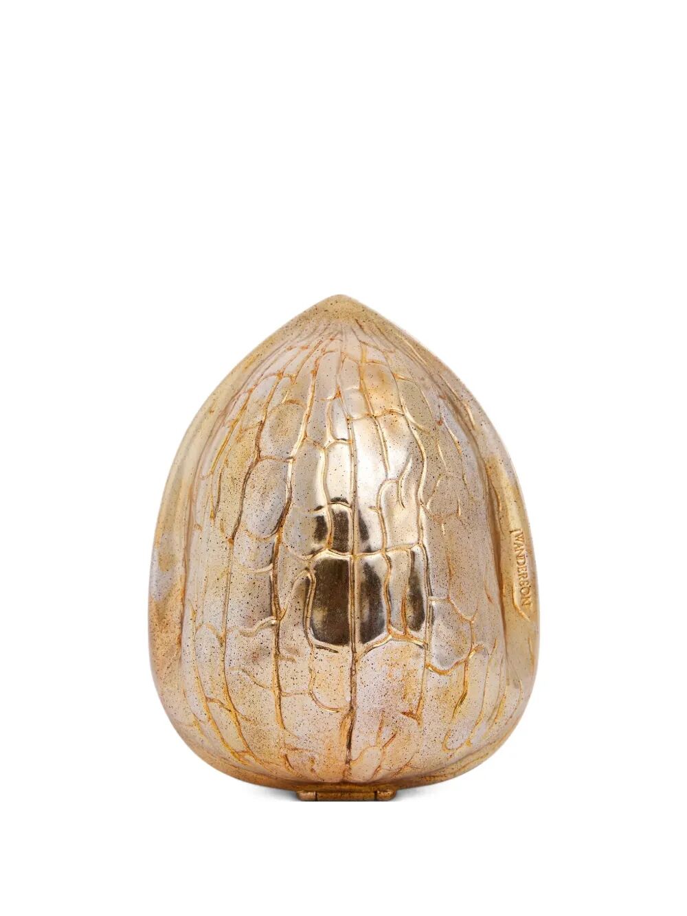 JW ANDERSON Two-Tone Resin Walnut Clutch