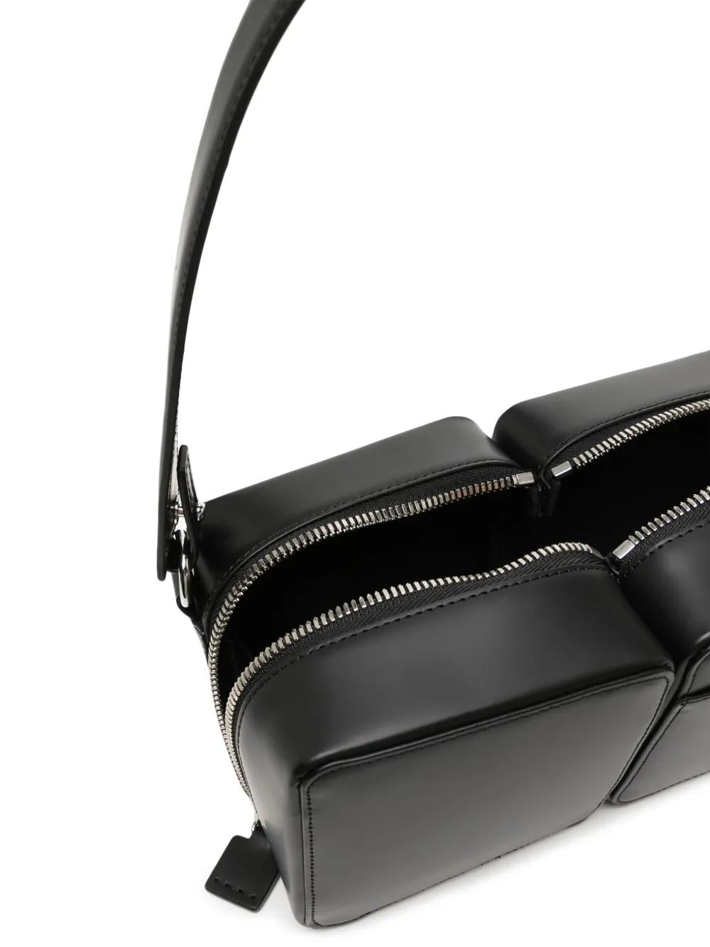 KARA Stacked Mini Hobo Handbag