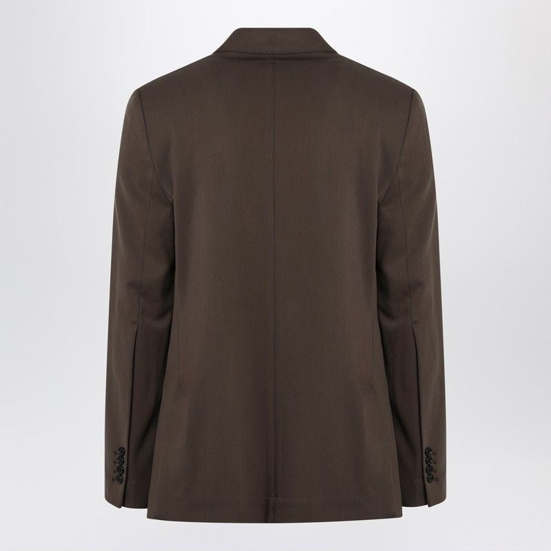 AMI PARIS Single-Breasted Wool Jacket