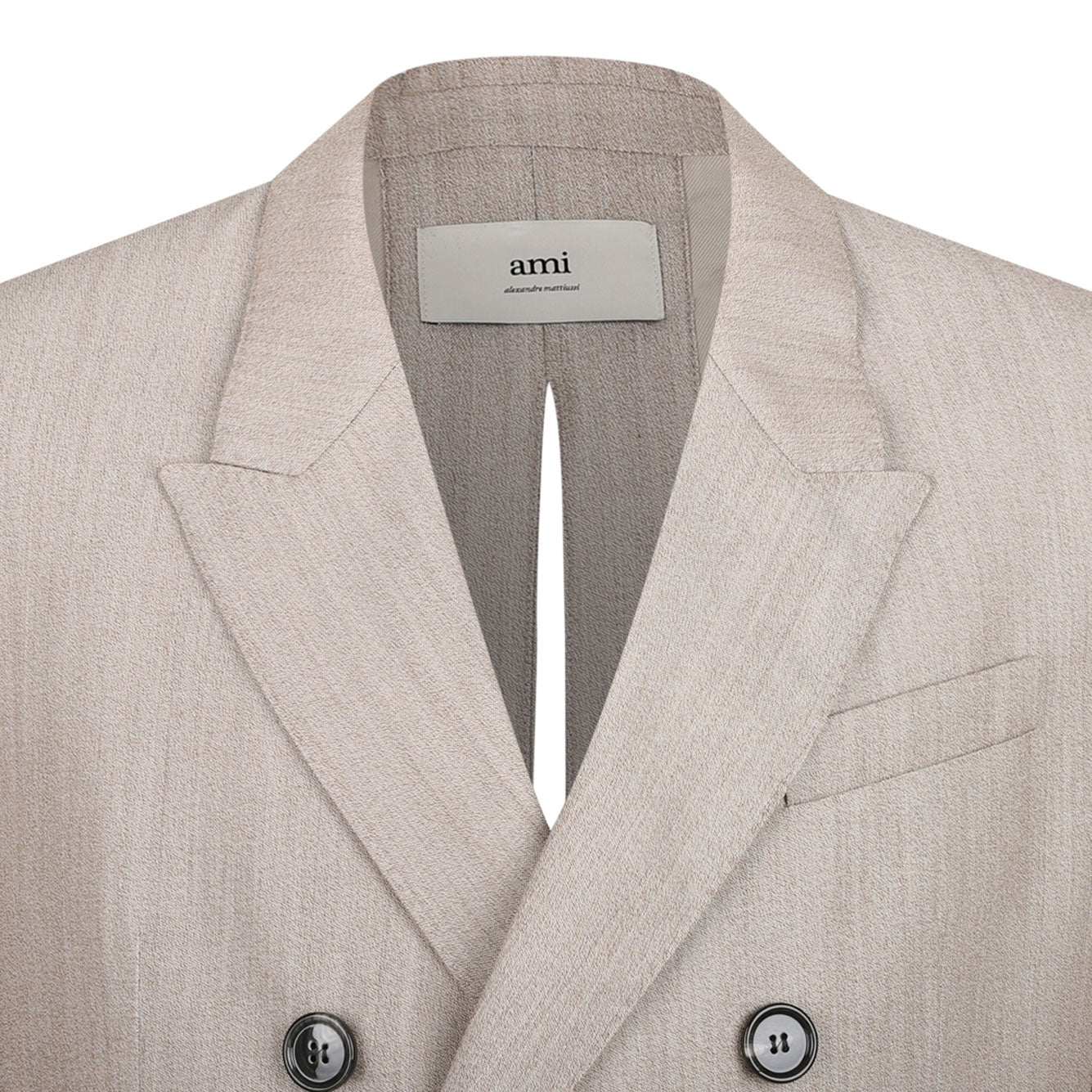 AMI PARIS Men's Virgin Wool Jacket - SS25 Collection