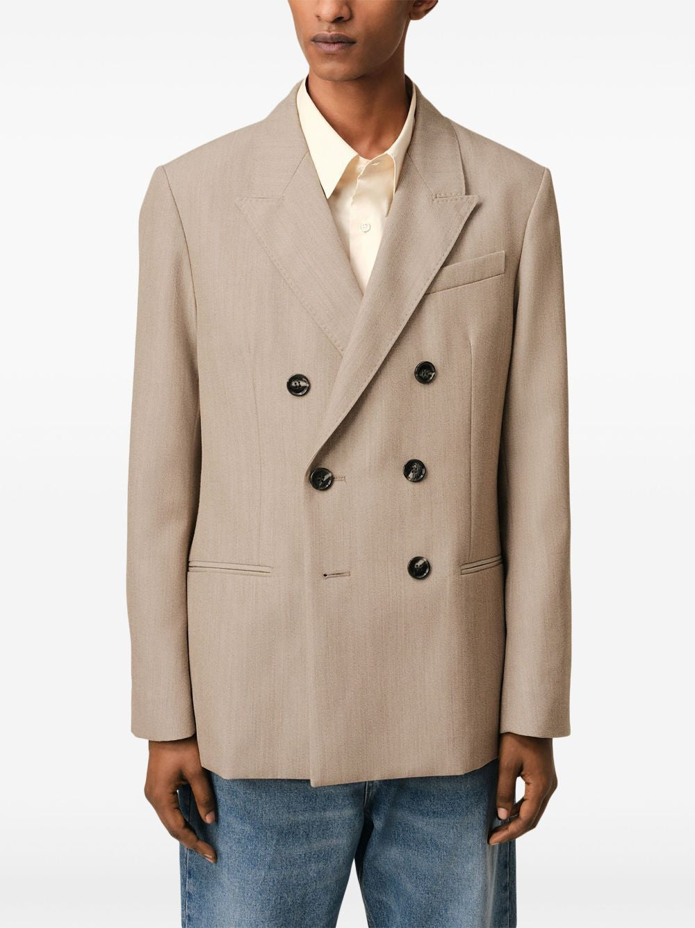 AMI PARIS Men's Slit Jacket for SS25
