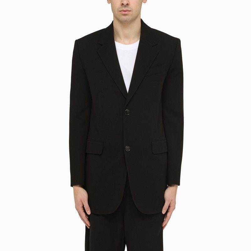 AMI PARIS Elegant Men's Virgin Wool Blazer