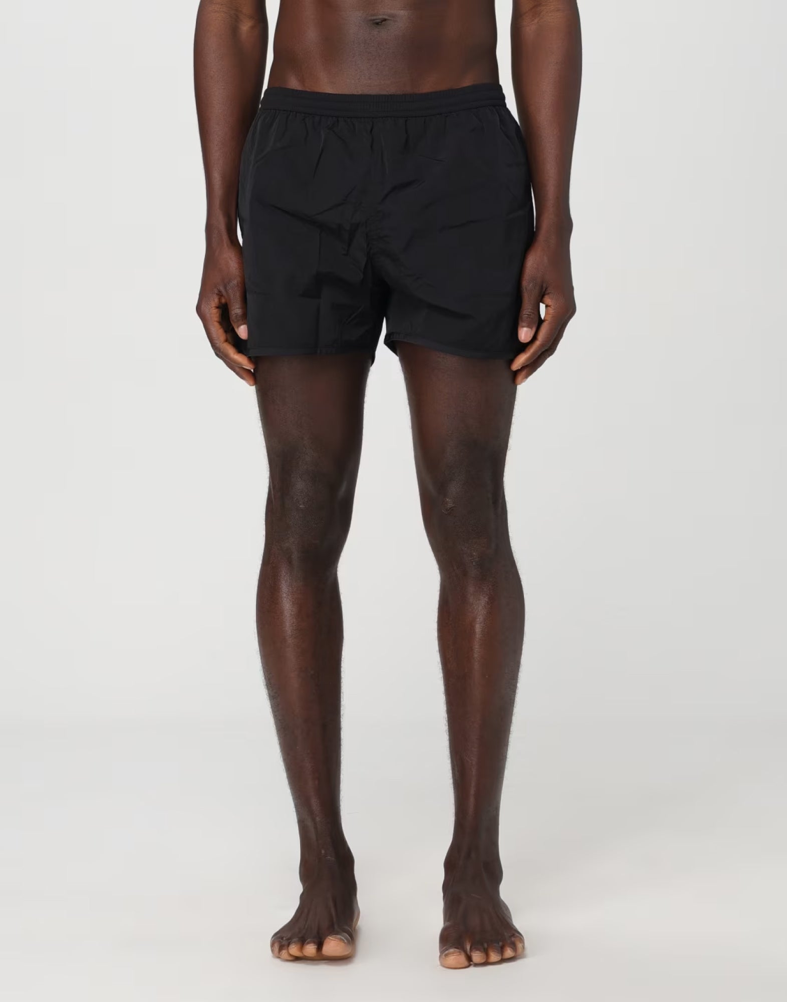 AMI PARIS Logo Plaque Mini Swim Shorts