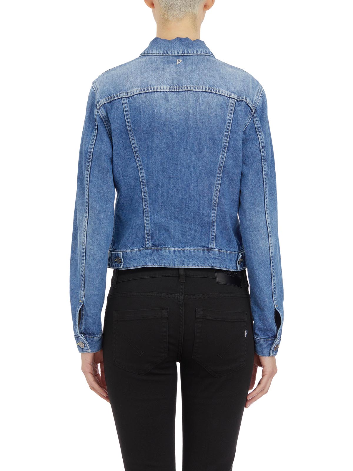DONDUP Women's Mini Denim Jacket (Size S)