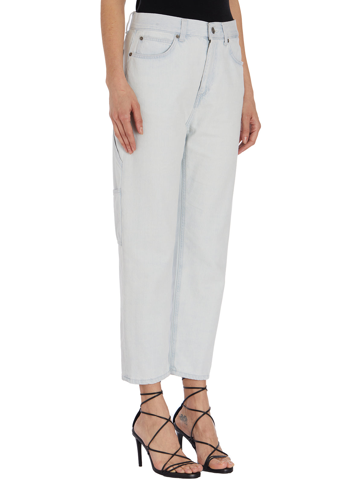 DONDUP Cropped Denim Trousers Size 26