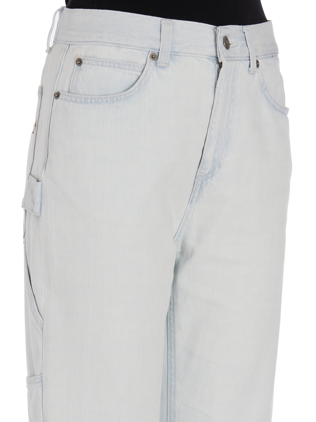 DONDUP Cropped Denim Trousers Size 26