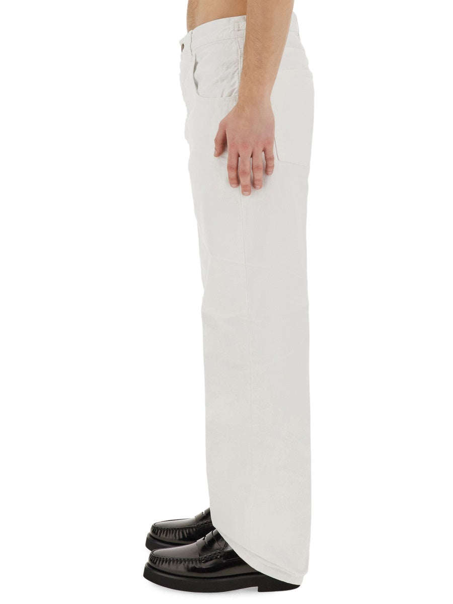 HAIKURE Men's Classic Fit 100% Cotton Jeans - Size 32