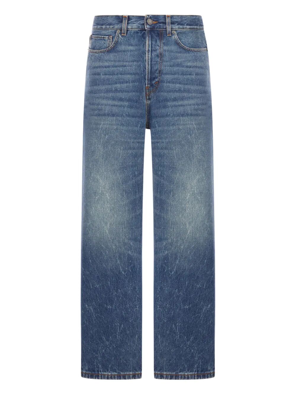 HAIKURE Authentic Dark Wash Jeans for Men