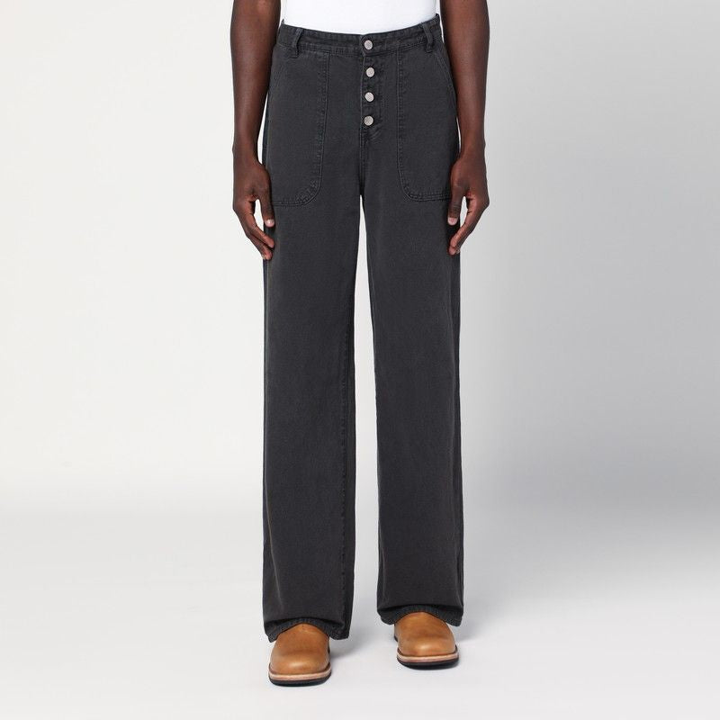 BASKETCASE GALLERY Wide-Leg Vintage Denim Pants