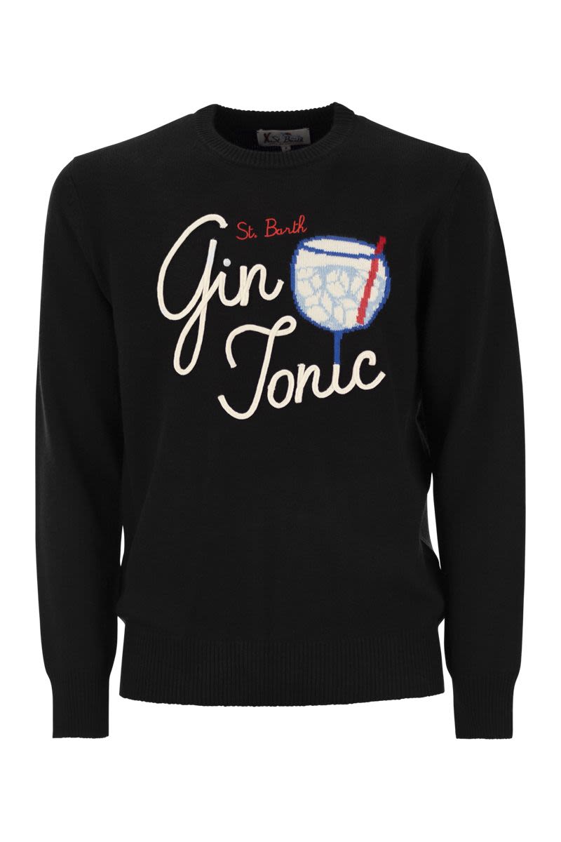 MC2 SAINT BARTH Gin Tonic Wool and Cashmere Blend Jumper - FW24
