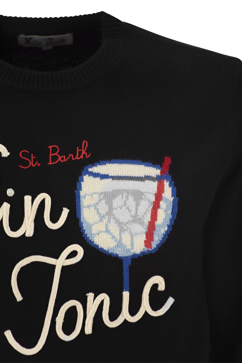 MC2 SAINT BARTH Gin Tonic Wool and Cashmere Blend Jumper - FW24