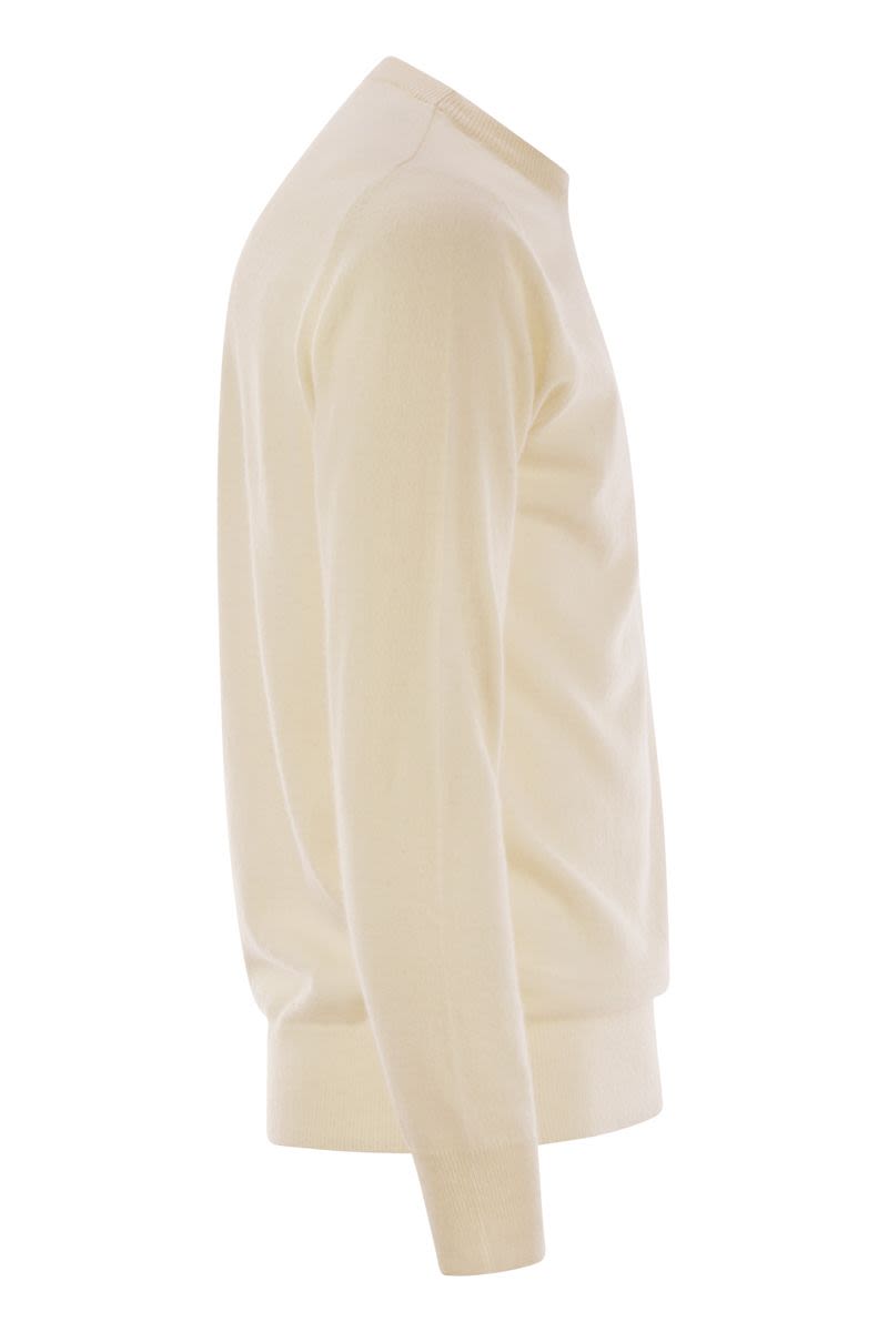 MC2 SAINT BARTH Dynamic Wool and Cashmere Blend Sweater