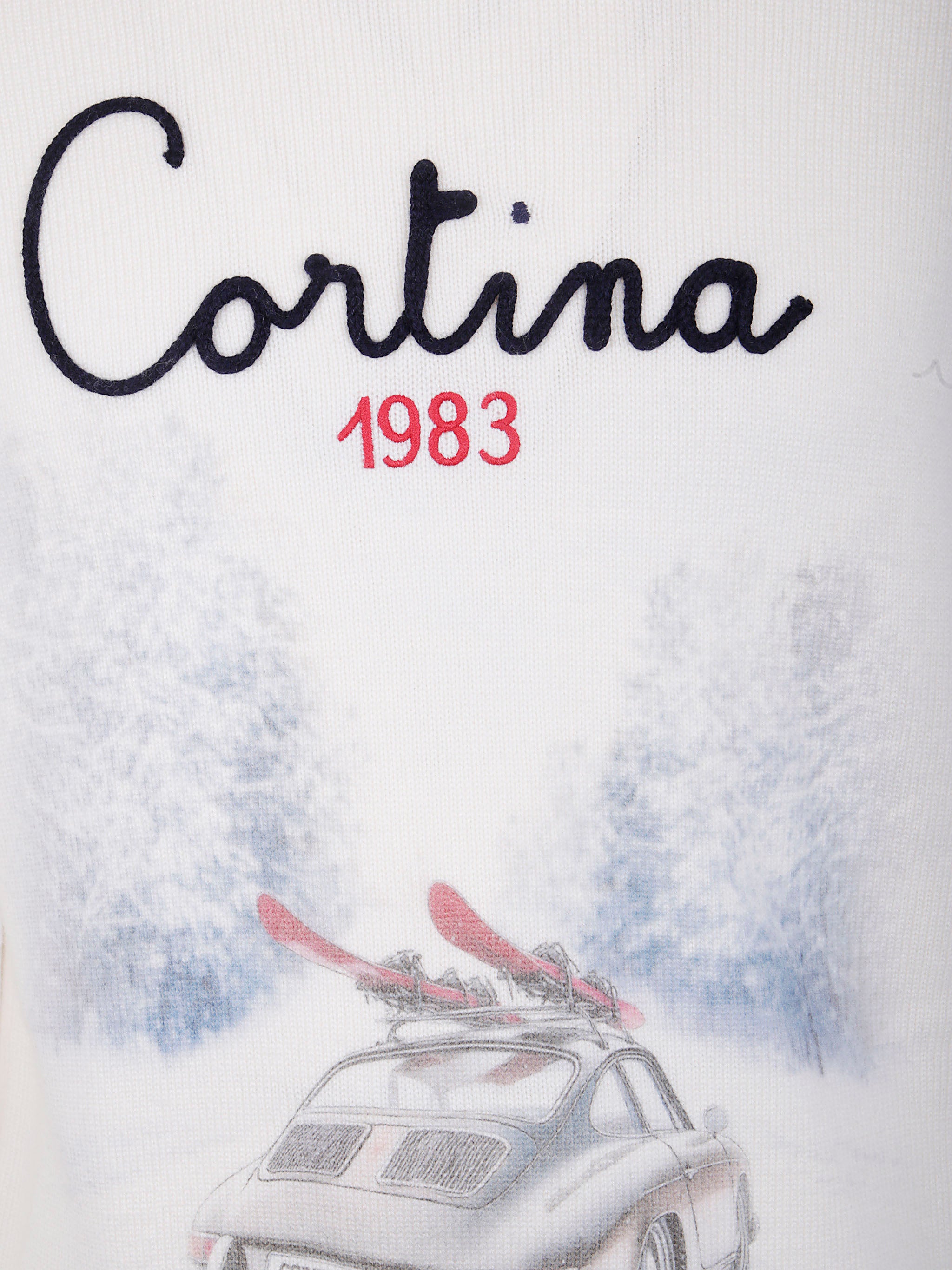 MC2 SAINT BARTH Heron Print Pullover for Men - FW25 Collection