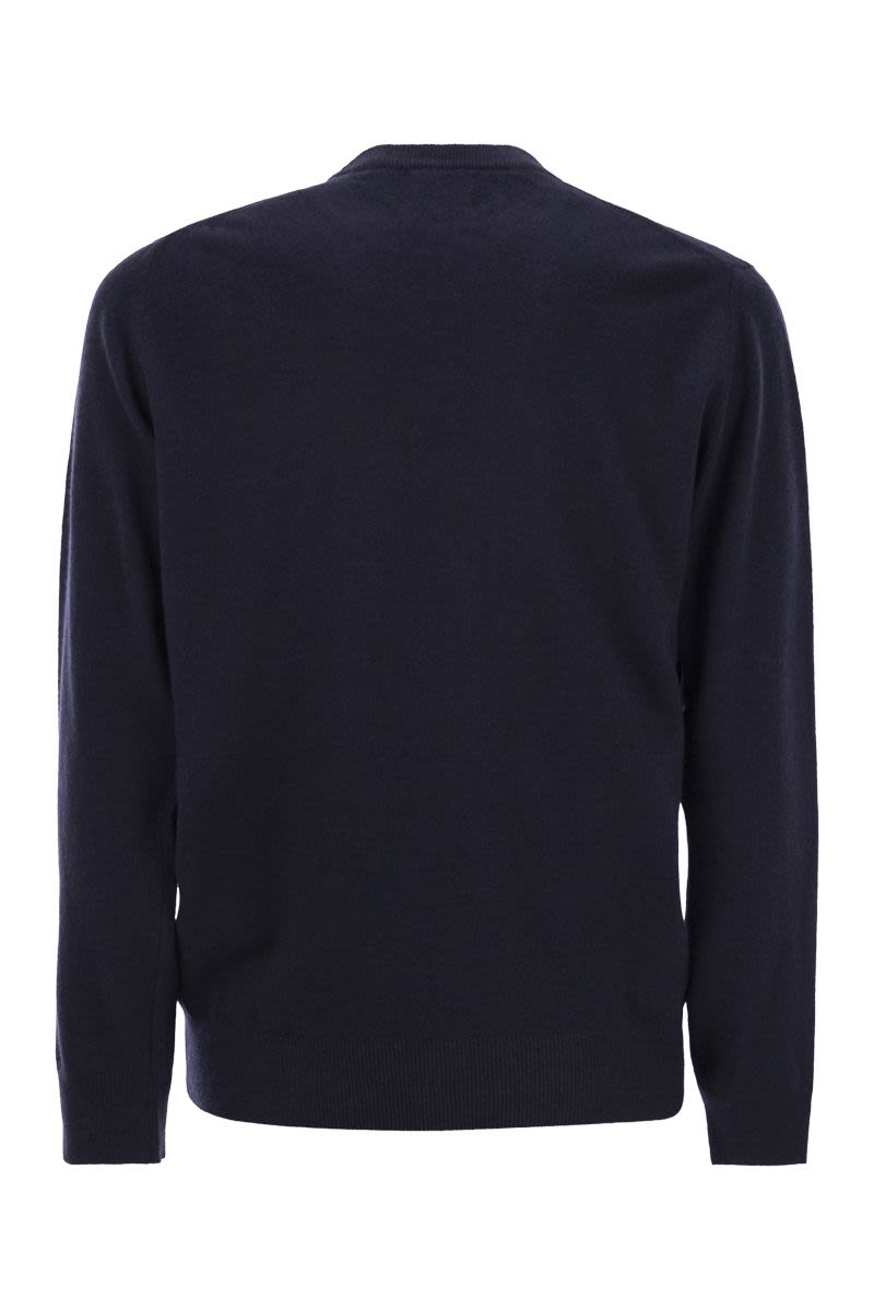 MC2 SAINT BARTH Heron Crew Neck Sweater - Men's Elegance and Versatility