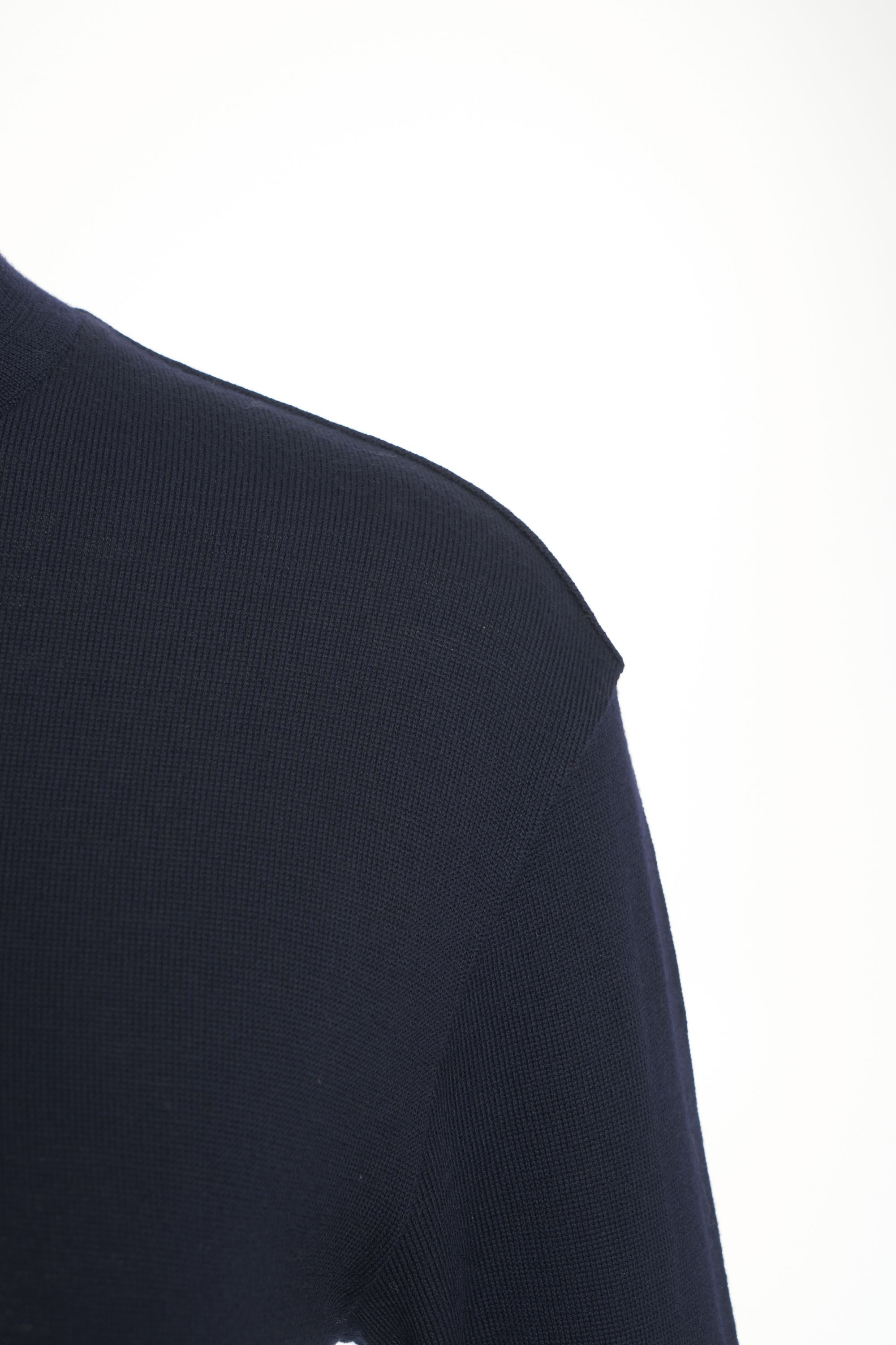 HERNO Chic High Collar Maxi Dress with Adjustable Waist