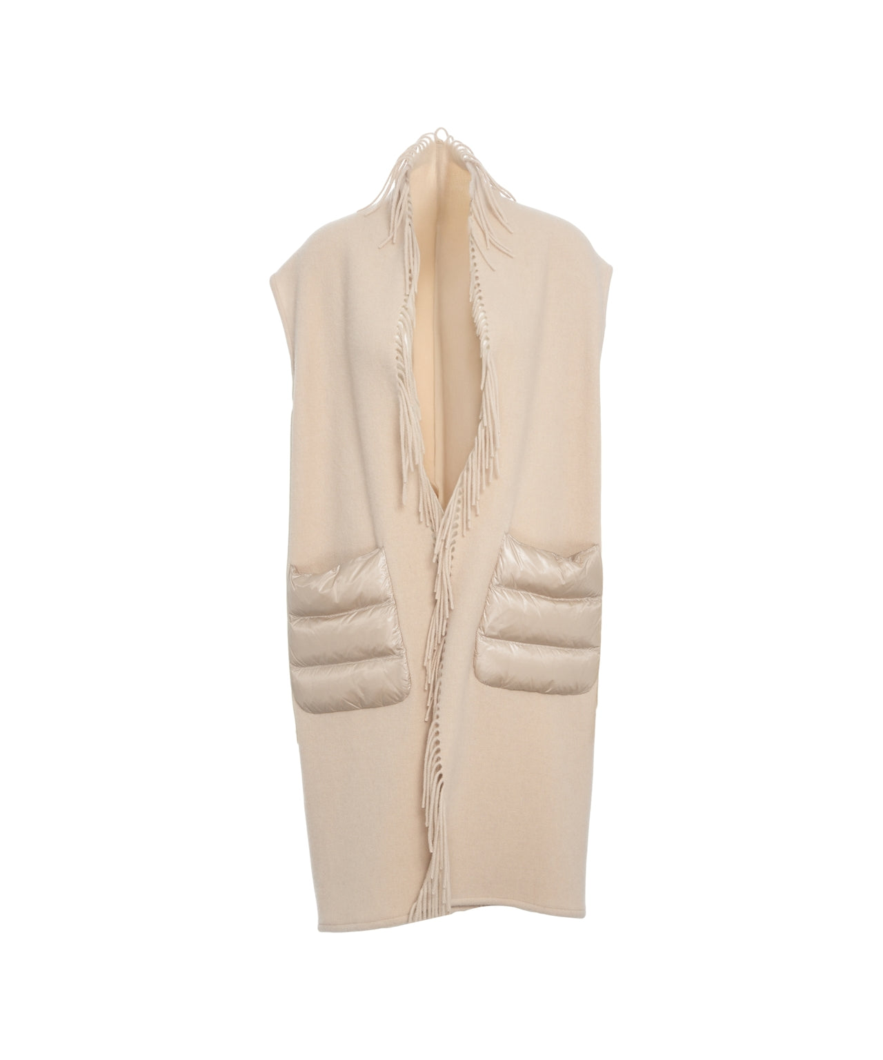 HERNO Fringe Detail Gilet - Women's Regular Fit