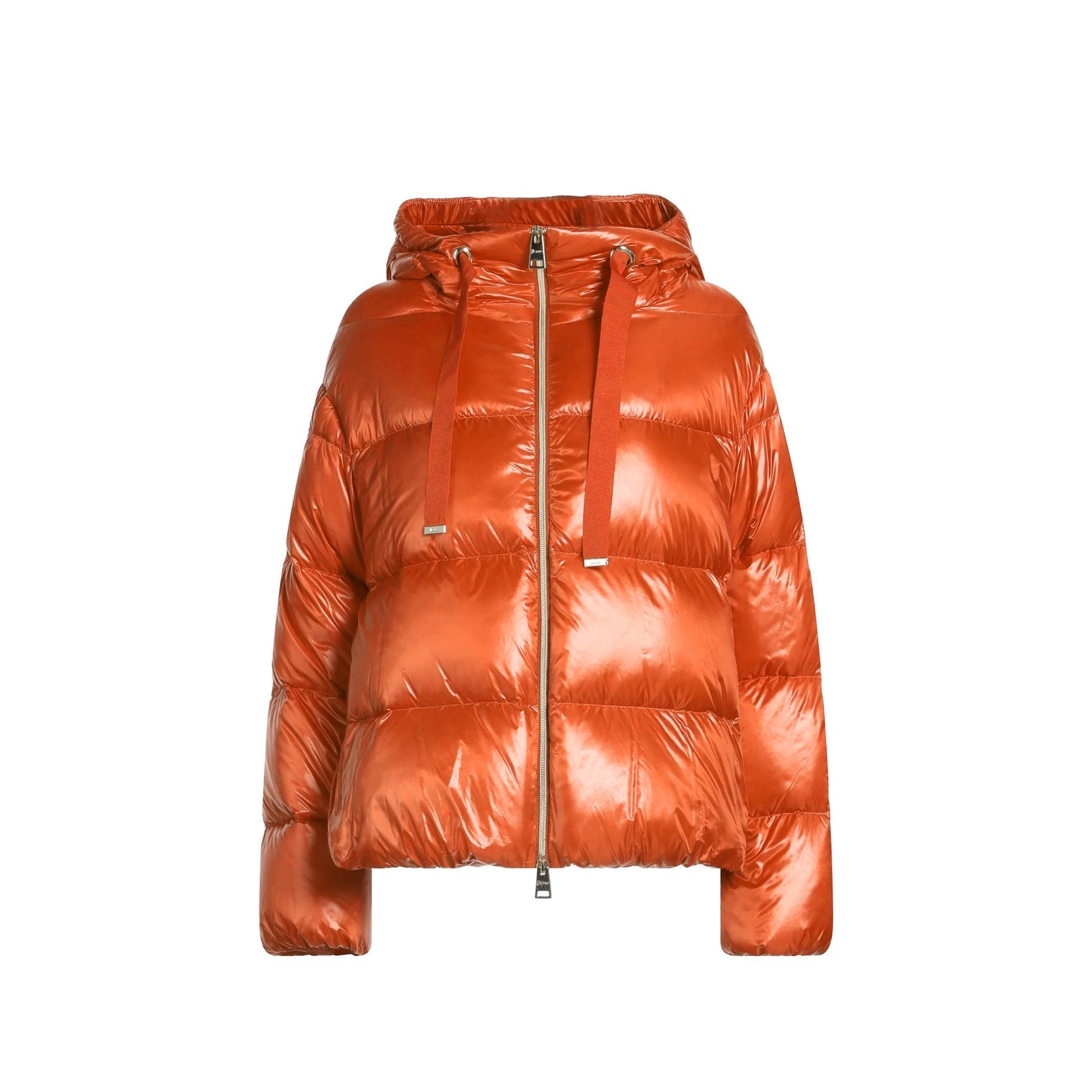 HERNO Women’s Down Jacket with Hood and Zip Fastening