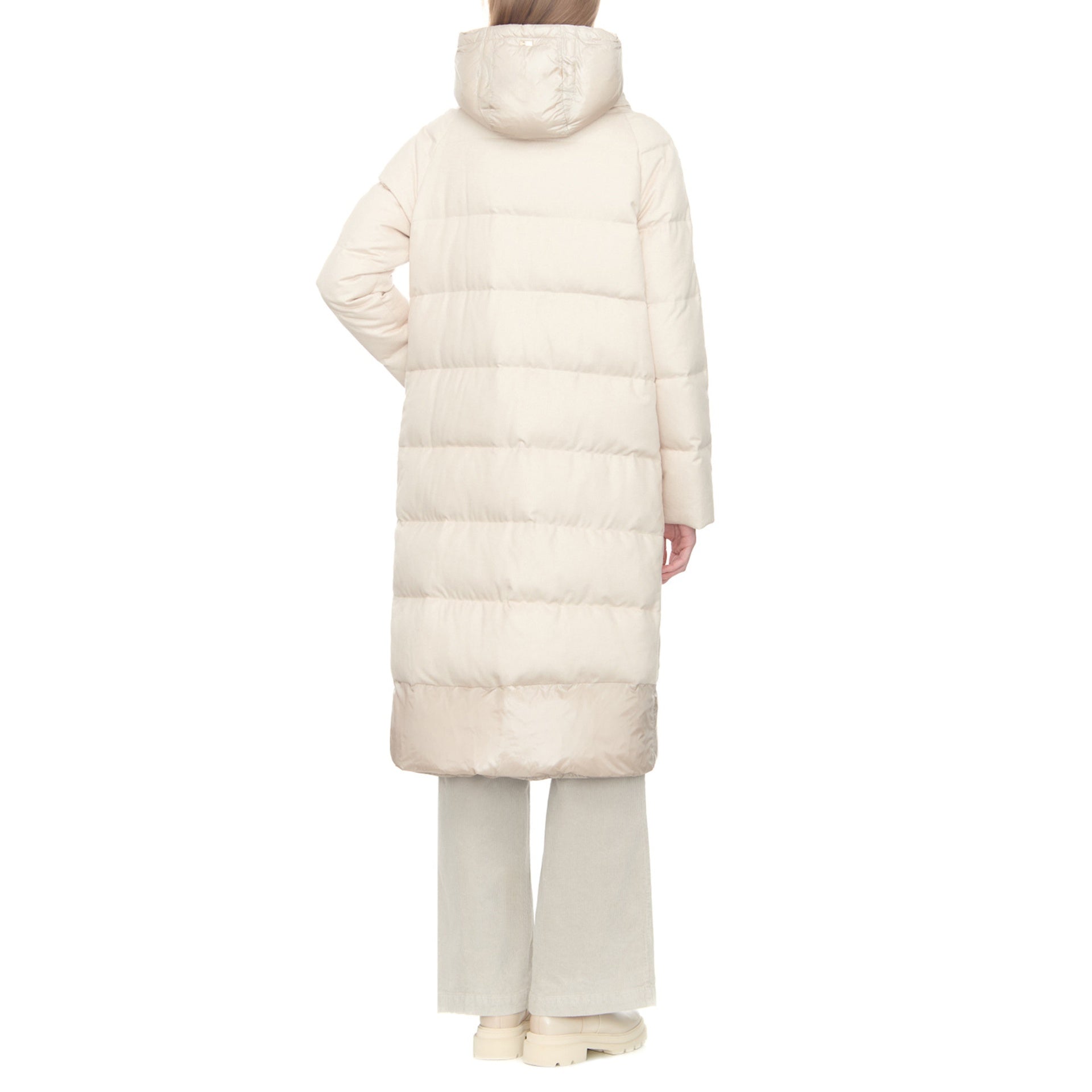 HERNO Silk and Cashmere Padded Jacket