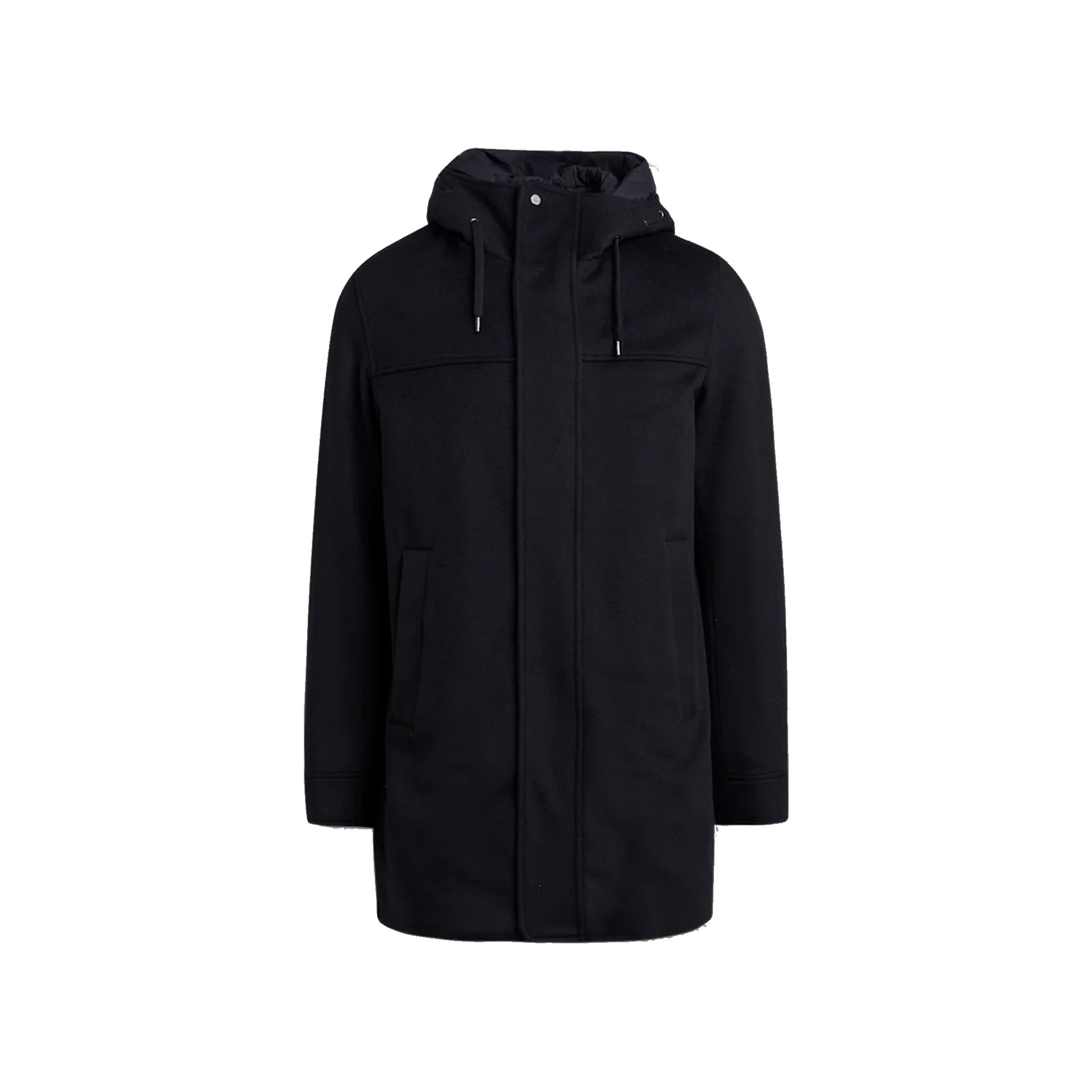 HERNO Wool Cashmere Hooded Jacket