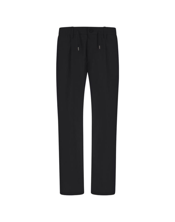 HERNO Men's Regular Fit Stretchy Trousers with Drawstring
