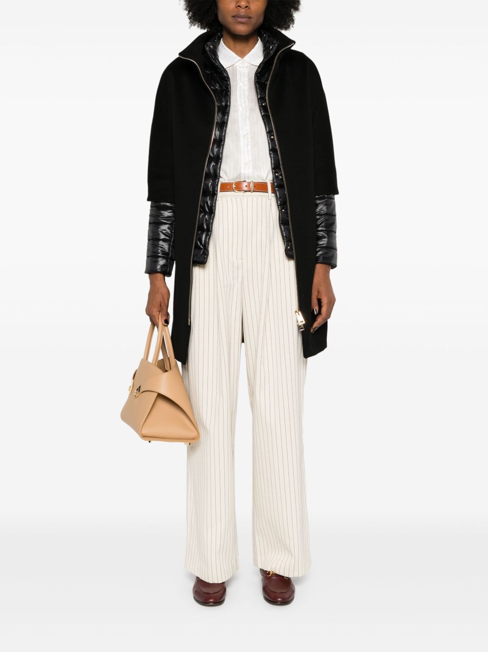 HERNO Luxury Sable Wool Coat for Women - FW25