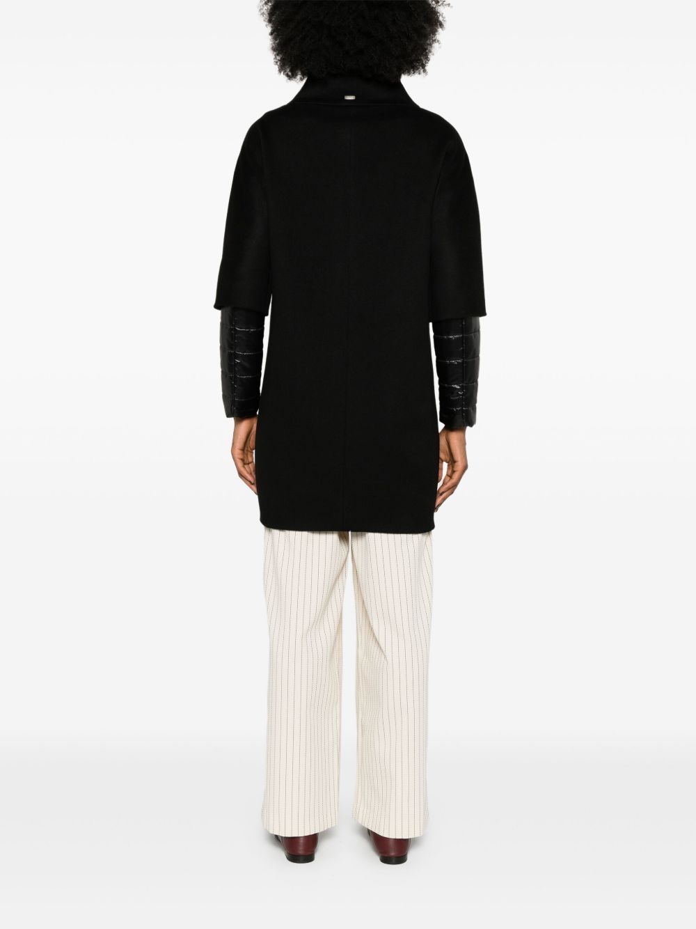 HERNO Luxury Sable Wool Coat for Women - FW25