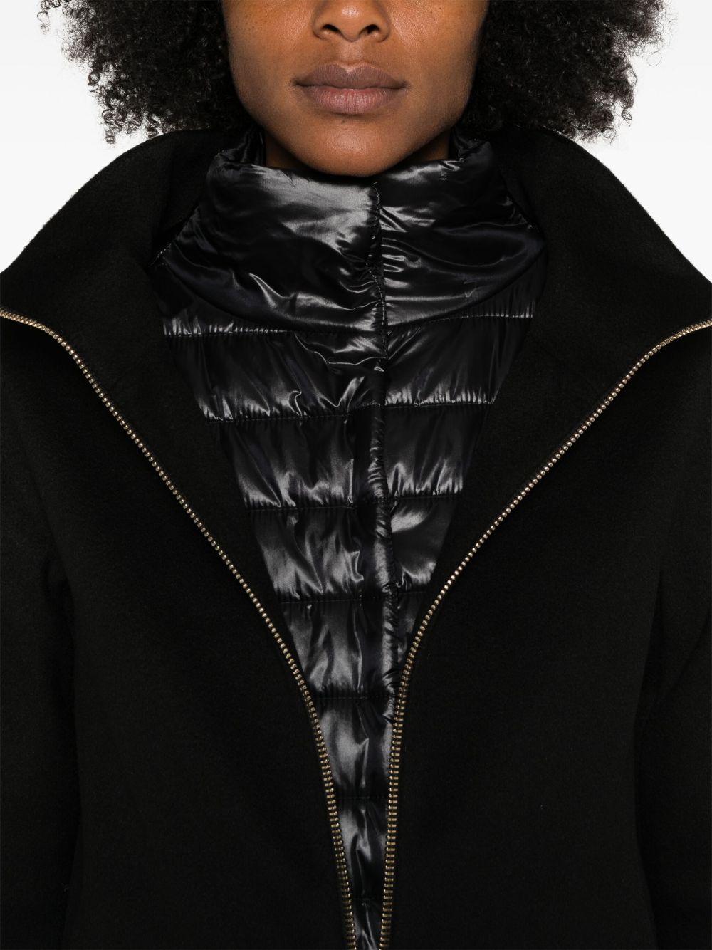 HERNO Luxury Sable Wool Coat for Women - FW25