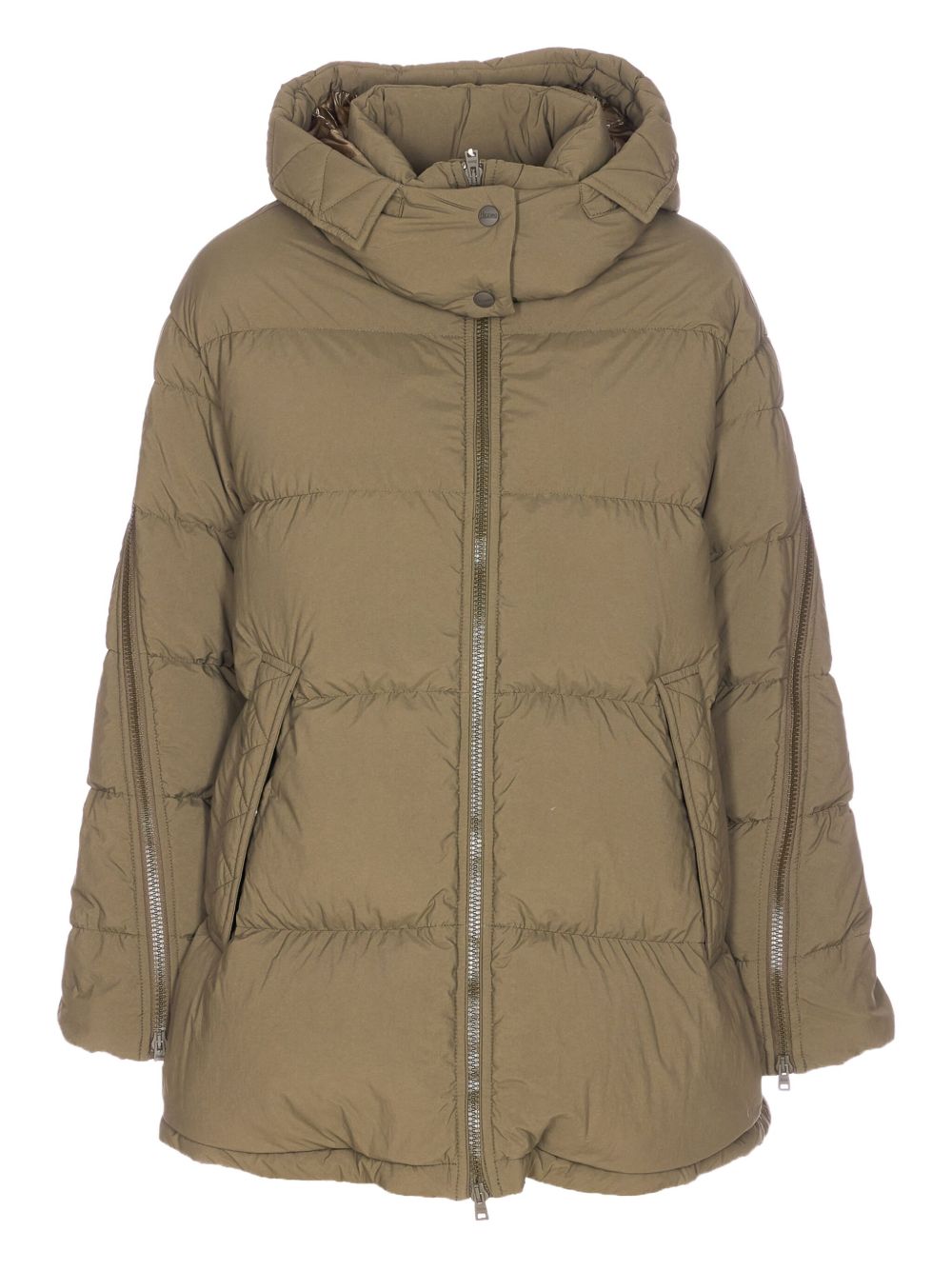 HERNO Hooded Mini Down Jacket