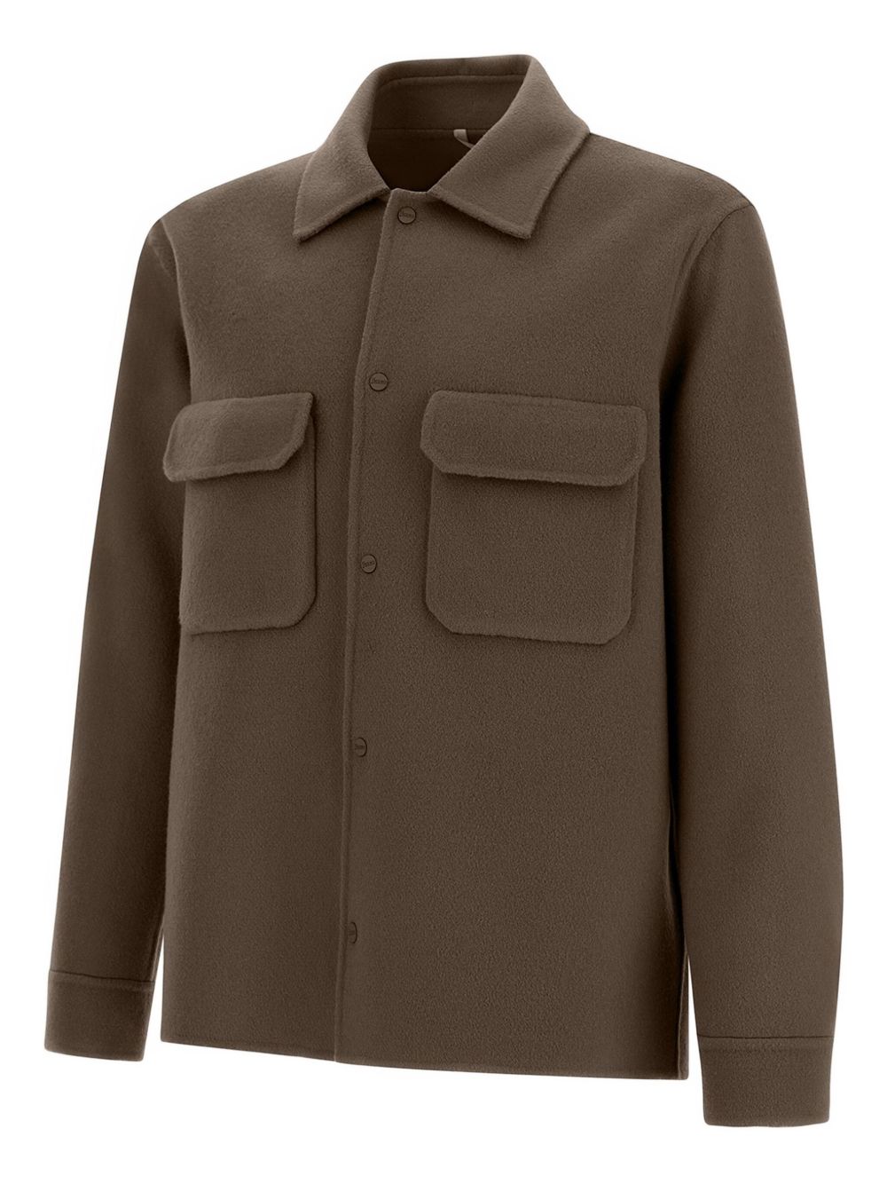 HERNO Refined Double Wool Drap Jacket for Men