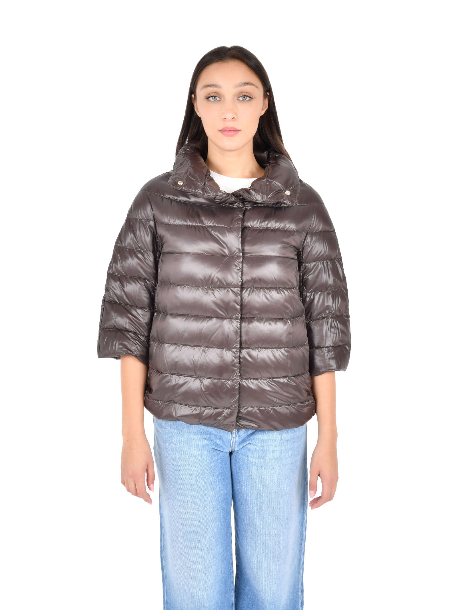 HERNO Aminta Funnel Neck Down Jacket - Women's